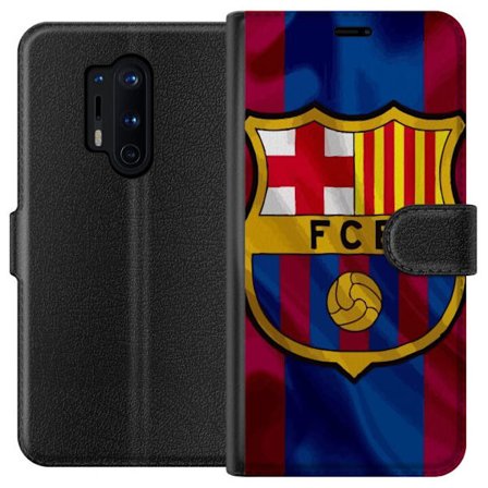 Kompatibelt Plånboksfodral till OnePlus OnePlus 8 Pro FC Barcelona Fotbollsklubb Spanien La Liga traditionsrik klubb med offensivt spel, stora namn o
