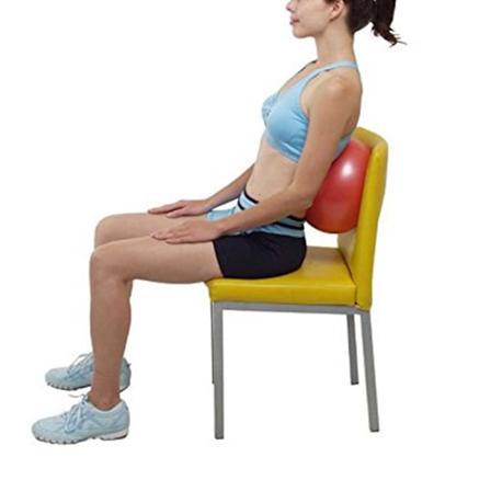 Liten myk mini pilatesball for yoga, fitness, kjerne 23-25 cm Y