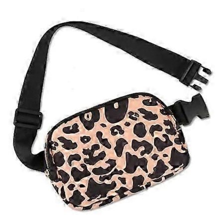 Leopardi Keltainen Vyötärölaukku, Säädettävä Vyölaukku