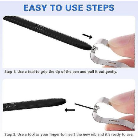 2025 Senaste Modellen Flintronic S Pen Spetsar, 5 st Ersättningsspetsar för Samsung Galaxy S6/s6lite/s7/s7+/s7fe/s8/s8+/s8ultra/s21ultra/s22u