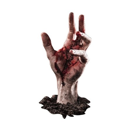 Halloween dekorative klistermærker Broken Arm Decals Horror Hand
