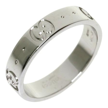 Gucci Vintage Rings Grå, unisex Vintage Smykker, Størrelse: ONE Size