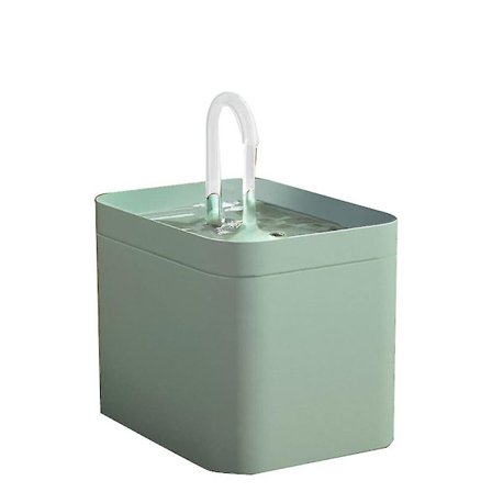 Kattevannsfontene Automatisk Filter Elektrisk Stum Kattedrikkerbolle 1.5l Resirkulere Filtreringsdrikker For