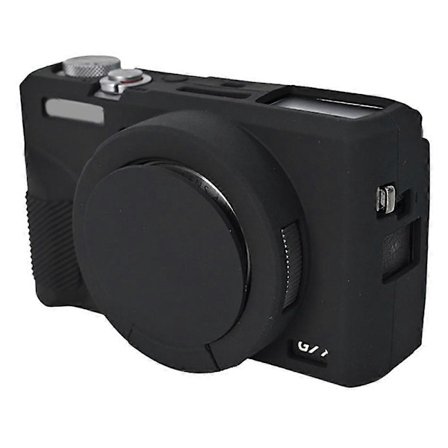 Skyddsfodral för Canon G7 X Mark III, dammtätt silikonskydd för kamera