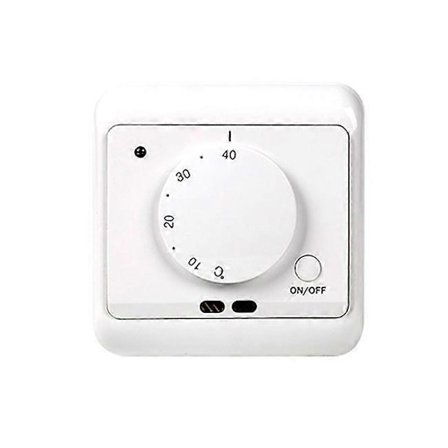 Mekanisk Termostat Elektrisk Gulvvarme Temperaturregulator til Kommercielle Industrielle Civile Bygninger Varme AC 230V