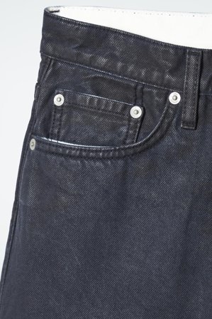 COS Jeansy „Volume” Z Szerokimi Nogawkami in Niebieski