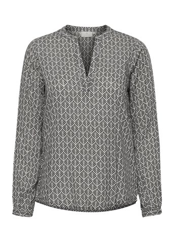 Kafana Tilly Blouse Grey Kaffe