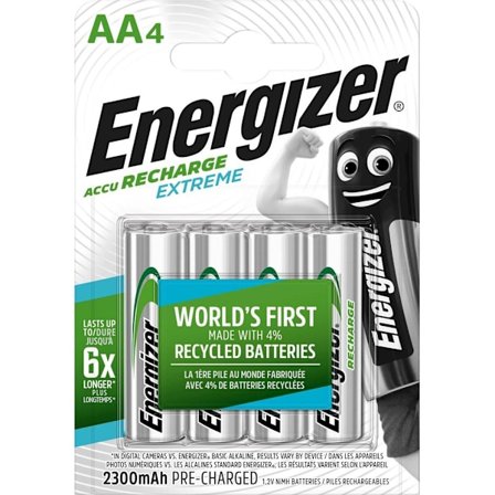 Energizer Recharge Extreme AA - 4-pack