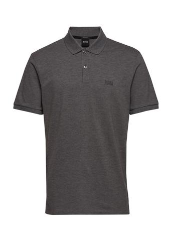 Pallas Polos Short-sleeved Grå BOSS