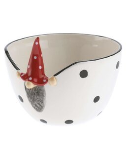 Skål Tittut Nissen Hvit