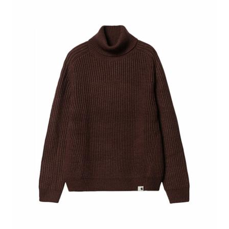 Carhartt Wip, Turtlenecks Bruin, Dames, Maat:S,Viscose