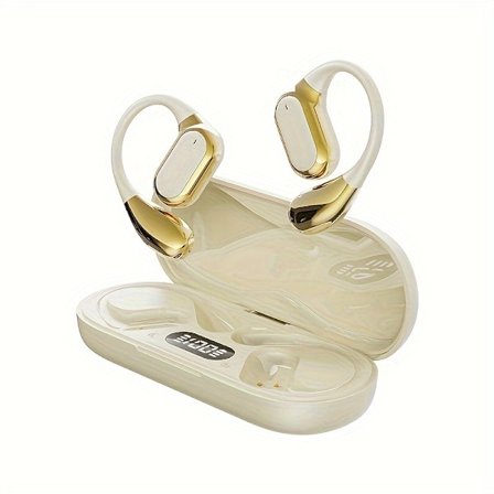 True Wireless On-Ear Hörlurar Bekväma Sovhörlurar för Android & iPhone Khaki