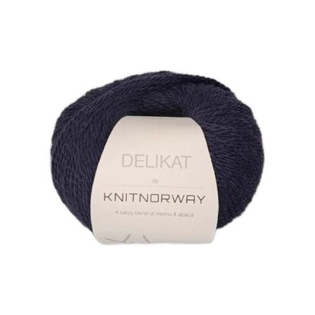 Knit Norway Garn Delikat Navy Blue 511, 50g