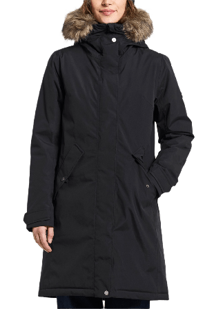 Didriksons Erna Parka Jackor Dam Svart 40