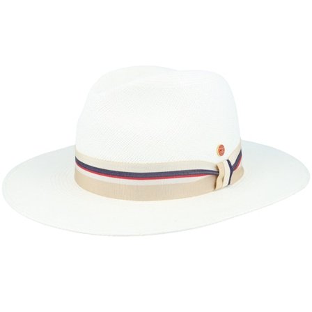 Mayser - Bílá straw Klobouk - Ricardo Panama Brisa Bl Straw Hat @ Hatstore