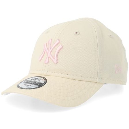 New Era - MLB Beige adjustable Keps - New York Yankees Infant League Essential 9FORTY Light Terracotta/Pink Adjustable @ Hatstore