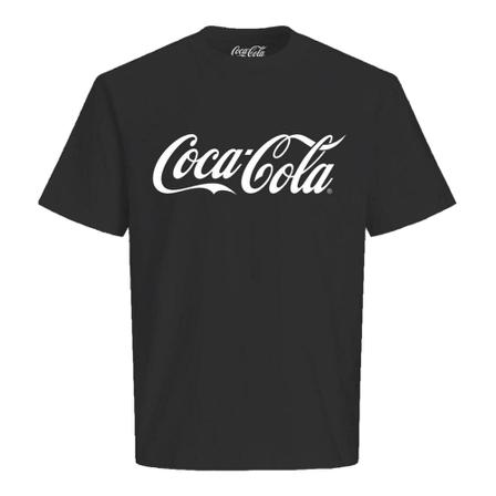 Jack & Jones, T-shirt Jorcoca Cola Czarny, Mężczyzna, Rozmiar: M