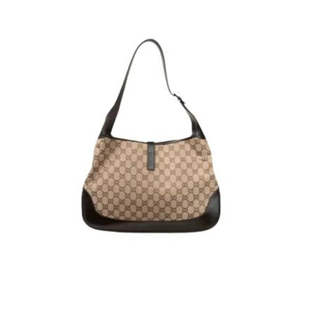Gucci Vintage, Pre-owned Canvas gucci-bags Bruin, Dames, Maat:ONE Size,leather