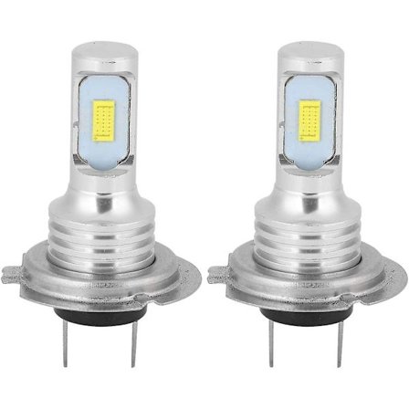 Dimljuslampa, 2 st 80w 6000k Universal H7 LED Dimljuslampa Vit DC 12-24v