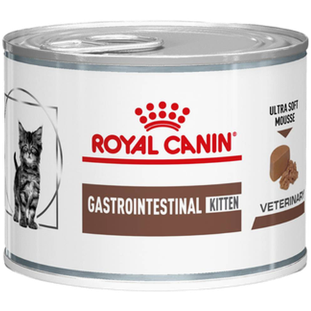Royal Canin Veterinary Diets Cat - Wet Cat Gastro Intestinal Kattunge Mousse boks 195 g x 12 - Katt - Kattefôr & kattemat - Veterinærfôr for katt - 
