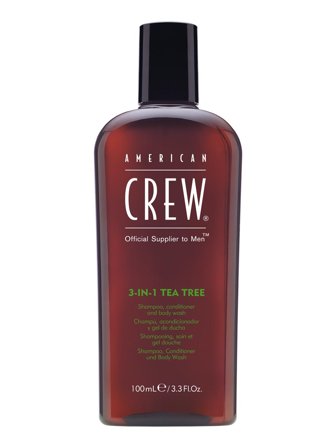 American Crew Hair&BodyCare Tea Tree 3-in-1 (Shampoo, Conditioner and Body Wash) 100ml