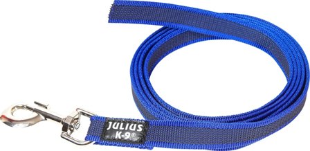Julius-K9 Super Grip Leash Without Handle 20 mm/2 m Koppel & Spårlinor Blue 20 mm/2 m