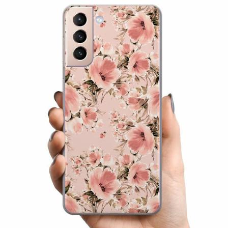 Samsung Galaxy S21+ 5g Tpu Mobilskal Blommor