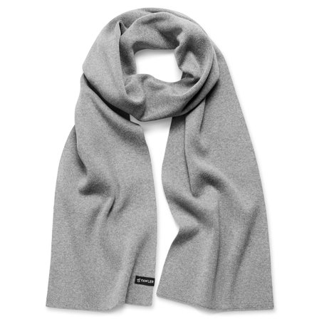 Kyler Kite | Grey Organic Cotton Scarf for Men - Winter Scarves
