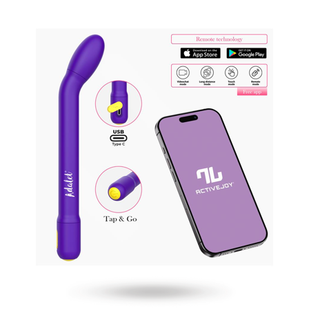 Gently G-Spot Vibrator With App - Vuxen.dk: For hende