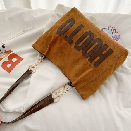 Skulderveske Tote Bag BRUN