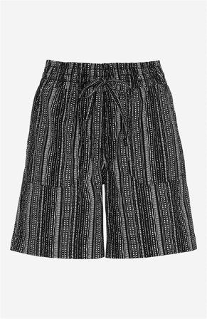 Cellbes of Sweden - Shorts i tvättad bomull - mönstrad - för damer - 34