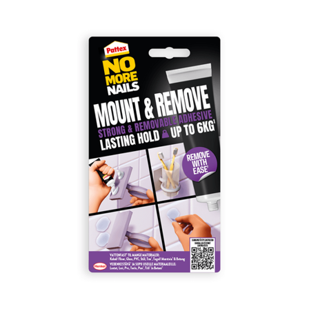 PATTEX Heftemasse Mount & Remove 44g