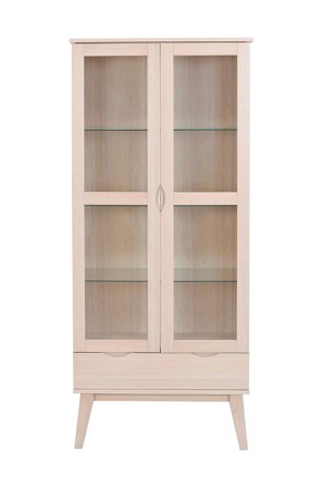 Rowico Home - Vitrinskåp Filippa - Vit - Skåp - Från Homeroom