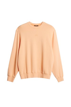 J.Lindeberg - Callan Seasonal Logo Sweater - Orange - Mann - L