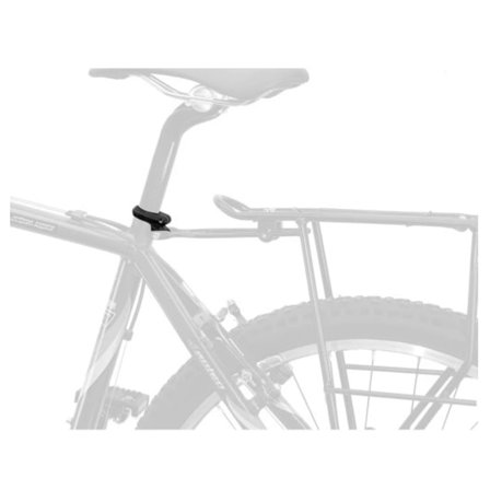 MWAVE Satulaputken Kiristin 28,6 mm - Tavaratelinekiinnike Pyörään