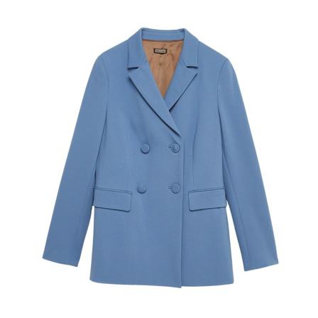 Maliparmi, Jackets Blauw, Dames, Maat:L