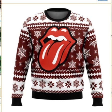 Julegenser med rund hals, Pullover, 3D-printet vintergenser med lange ermer - EL3633 - Størrelse L