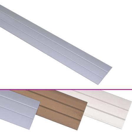 Vidaxl Golvprofiler 5 St Aluminium 134 Cm Silver Silver