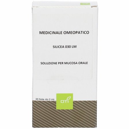 Oti Silicea 030 LM Soluzione Per Mucosa Orale 20 Fiale 2ml
