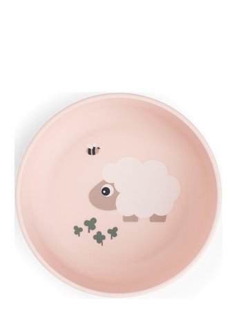 Done by Deer Foodie Bowl Tiny Farm Powder - Pink - Ø12.5X H 4.5CM.375ML