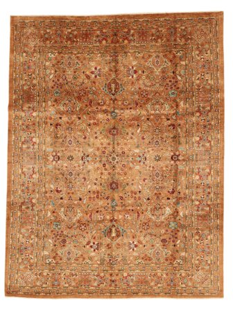 267X348 Dywan Orientalny Classic Afgan Fine Brunatny/Pomarańczowy Duży (Wełna, Afganistan)