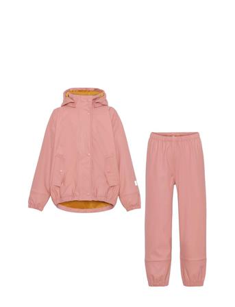 Zet Outerwear Rainwear Rainwear Sets Lyserød Molo