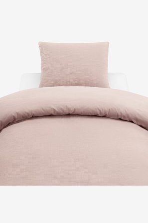 Borganäs of Sweden - 2-delt Sett Rolling - Rosa - Sengesett - 150X210 - Fra Homeroom