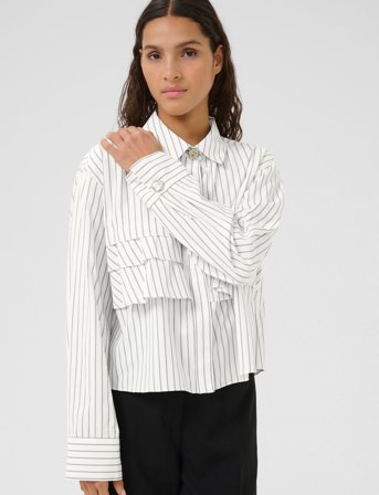 Karen By Simonsen Kbuda Nilla Shirt - White - 44