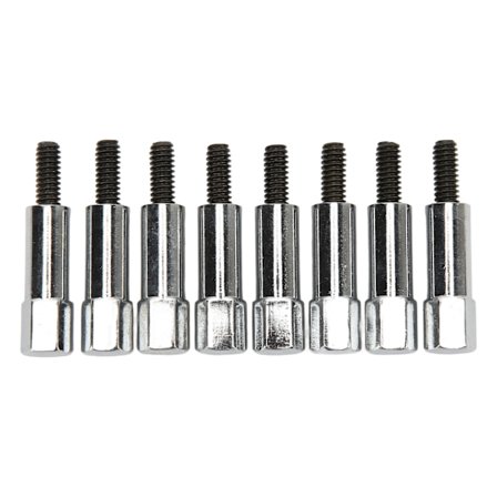 8 stk. Ventildekselbolter i aluminiumslegering, erstatning for Chevy 283 302 305 307 327 350 383 400 motorer