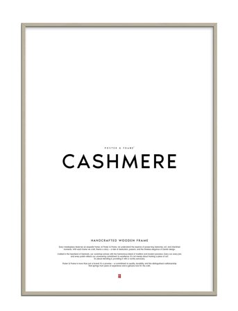 Poster & Frame Cashmere Wood Frame - Grey - 30X40CM