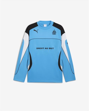 OLYMPIQUE DE MARSEILLE CLRT LS JERSEY - BLEU AZUR S