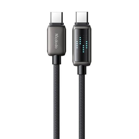 Mcdodo CA-4250 USB-C-USB-C-kaapeli, 100W, LED-näyttö, 1,2m