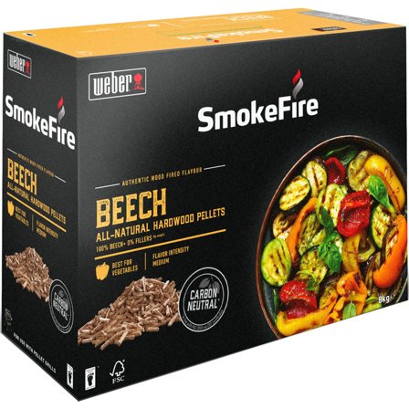 Weber Träpellets – Bok, 8 kg | Utematlagning > Grillkol, briketter & träpellets > Träpellets | Bagaren och Kocken