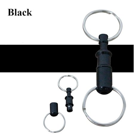 Kannettava avaimenperä, pikapurkaminen MUSTA